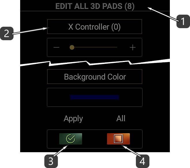 edit all 3dpads numbered description