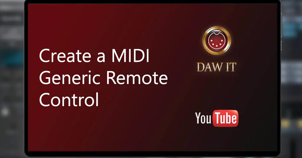 MIDI Generic Remote Control